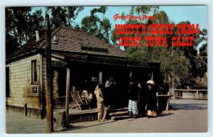 KNOTT'S BERRY FARM, CA~ Replica of JUDGE ROY BEAN'S SALOON c1960s Postcard