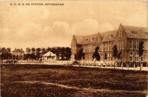 CPA AK APPINGEDAM R.H.B.S. en Station NETHERLANDS (706144)