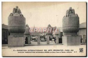 Old Postcard Paris Exposition Internationale des Arts Decoratifs in 1925 Sevr...