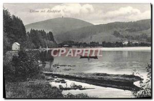 Old Postcard Titisee Mit Hockfirst