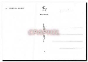 Postcard Modern Belgian Ardennes