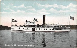 Sieur De Monts River Steamship Ferry Boat Ship 