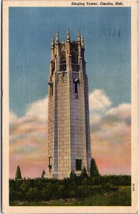 Postcard NE Omaha Singing Tower