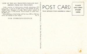 CA - San Francisco. Oakland Bay Bridge