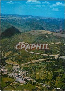 Modern Postcard Grand Vabre (Aveyron) View Aerial General