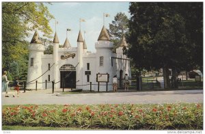 The Entrance Castle to Storybook Gardens, Springbank Park, London, Ontario, C...