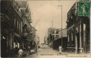 CPA BERCK-PLAGE Rue de la Plage (145290)