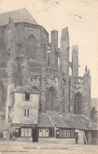 Lot340 treguier l abside de la cathedrale cafe du martray  france