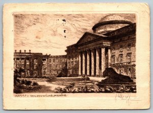 Kassel  Schloss Wilhelmshohe  Germany  Postcard