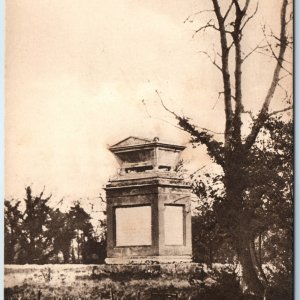 c1900s Stoke Poges, UK Penn's Monument Gray Historic Stone Memorial Marker A22