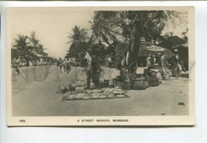 443191 Kenya Mombasa Street Wender Vintage photo postcard