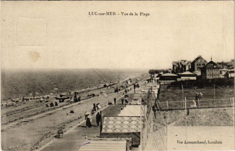 CPA LUC-sur-MER - Vue de la Plage (516260)