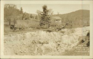 Cavendish VT Main St. After Flood 1927 Real Photo Postcard #1