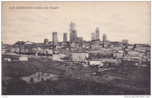 San Gimignano Veduta Dal Poggio, S. Gimignano (Siena), Tuscany, Italy, 00-10s