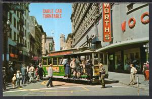 Cable Car Turntable,San Francisco,CA