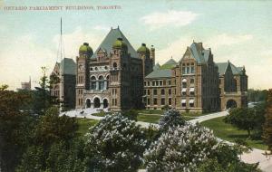 Canada - ON, Toronto. Parliament Buildings