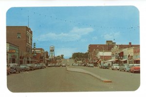 WY - Riverton. Main Street Scene looking West ca 1958