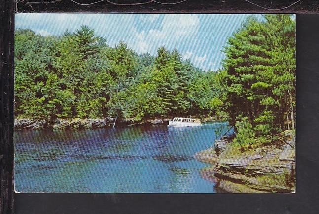 Mouth Cold Water Canyon,Wisconsin Dells,WI Postcard 