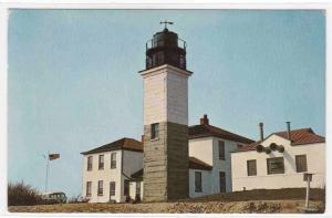 Beaver Tail Lighthouse Rhode Island postcard