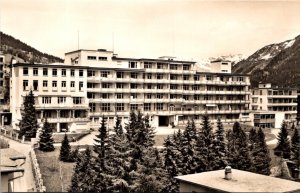 Switzerland Davos Nederlands Sanatorium en Astmakliniek Eugenia Real Photo