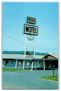 c1960's Prow's Motel Exterior Roadside Rochester Minnesota MN Unposted  Postcard