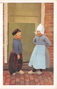 B94338 children  types folklore costumes  netherlands