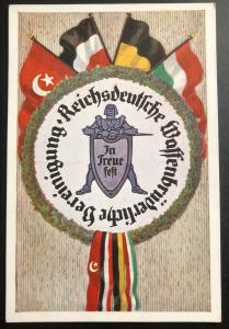 Mint Germany World War One PPC Picture Postcard Brotherly Arms