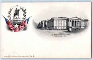 c1900's US Treasury Building Washington DC Mc Pherson Unposted Antique Postcard
