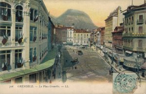 France - Grenoble La Place Grenette 03.27