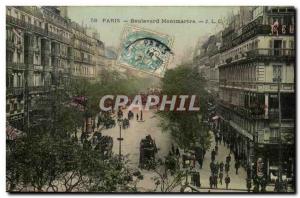 Paris - 14 - Boulevard Montmartre - Old Postcard