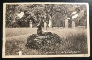 Mint Germany Real Picture Postcard Karlsruhe Castle Garden