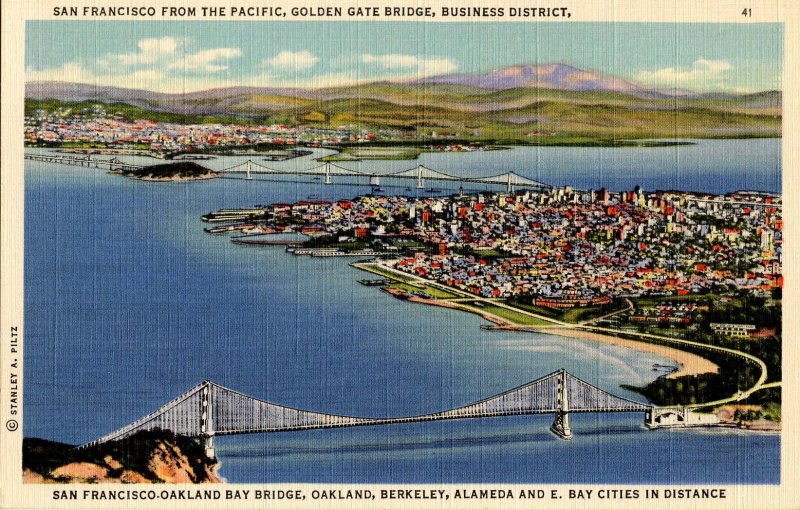 CA - San Francisco. Aerial View