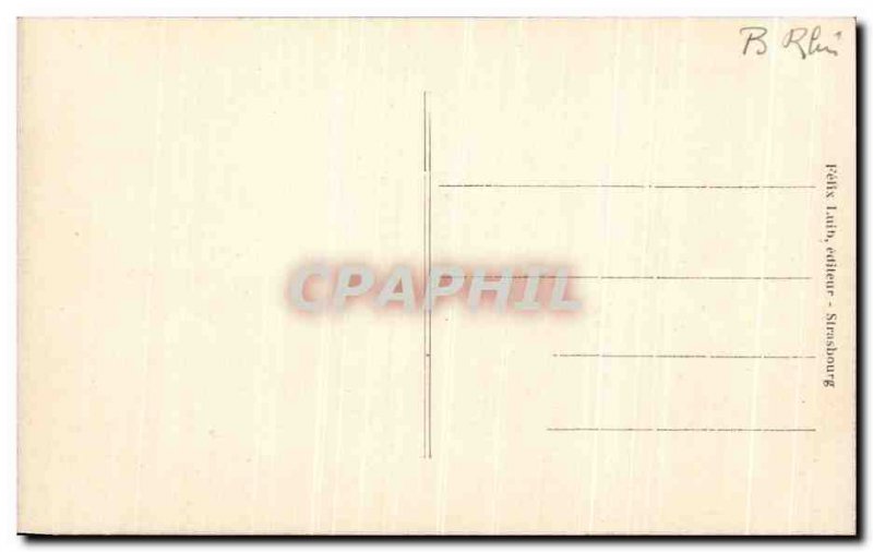 Old Postcard Mont Sainte Odile