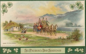 ST. PATRICK'S DAY, PU-1914; Stage Coach