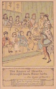 The Quen Of Hearts Drawing By Randolph Scott