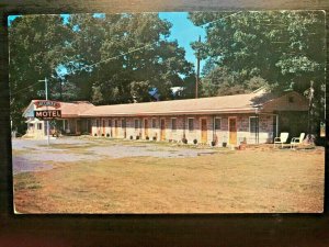 Vintage Postcard 1957 Jacoway's Motel U.S. Hwy 11 N Collinsville Alabama (AL)