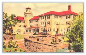 Vintage MidCentury Postcard Columbia George Hotel Hood River Oregon REPRODUCTION