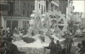 Charleston SC Azalea Festival Parade c1940 Real Photo Postcard