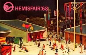 Texas San Antonio HemisFair '68 World's Fair Architect's Model...