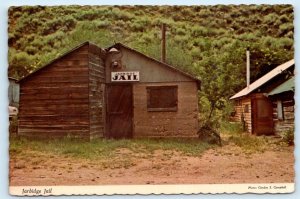JARBRIDGE, Nevada NV ~ JARBRIDGE JAIL Elko County ca 1970s -  4x6 Postcard
