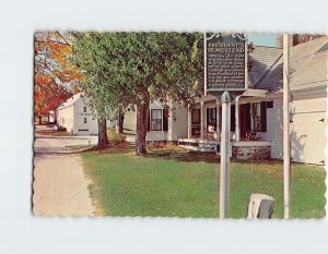 Postcard Coolidge Homestead Plymouth Vermont USA North America