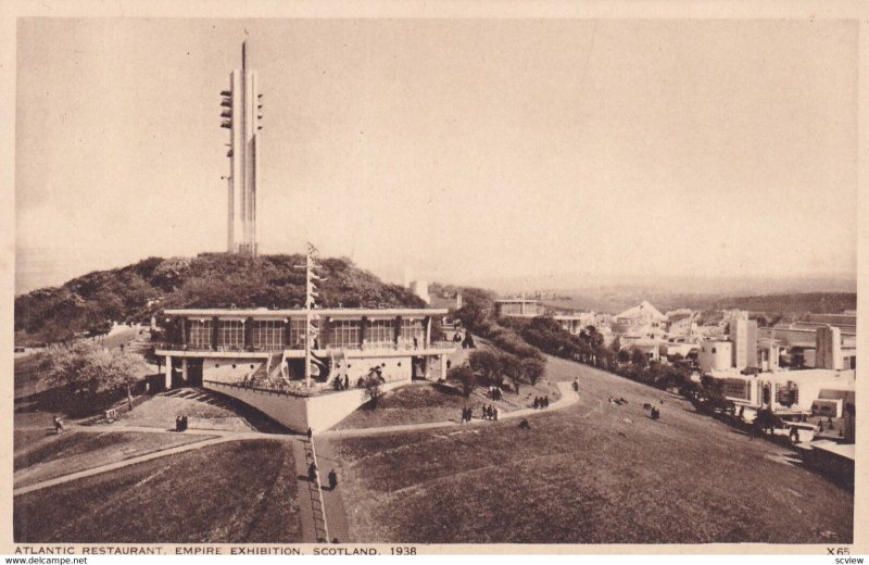 SCOTLAND, 1938; Atlantic Restaurant, Empire Exhibition