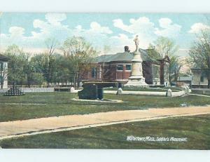 Pre-1907 MONUMENT Watertown - Near Boston Massachusetts MA A2251