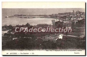 Postcard Old Antibes Vue Generale