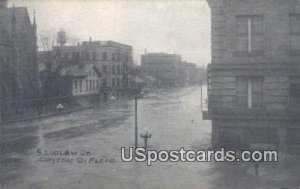 S Ludlow Street, Flood - Dayton, Ohio