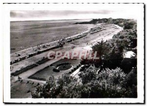 Modern Postcard Carnac Plage Morbihan General View of the beach