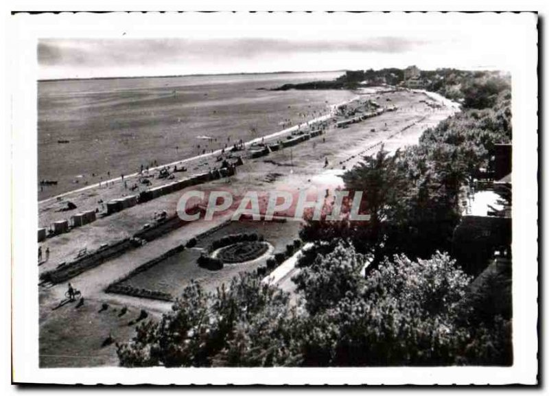 Modern Postcard Carnac Plage Morbihan General View of the beach