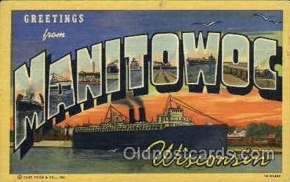 Manitowoc, Wisconsin, USA Unused 