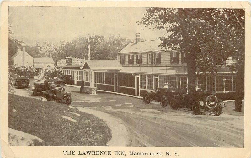 Mamaroneck New York~Lawrence Inn~Music~Cabaret~Vintage Autos~1920s B&W