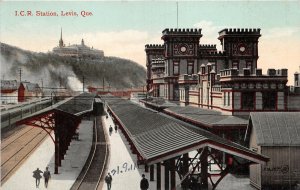 br105796 station levis quebec canada railway station